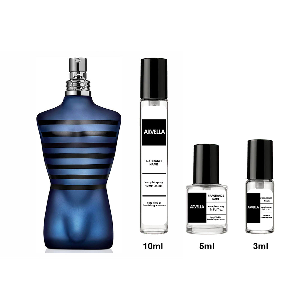 Jean Paul Gaultier Ultra Male Sample 3ml Spray - Arvella Fragrance